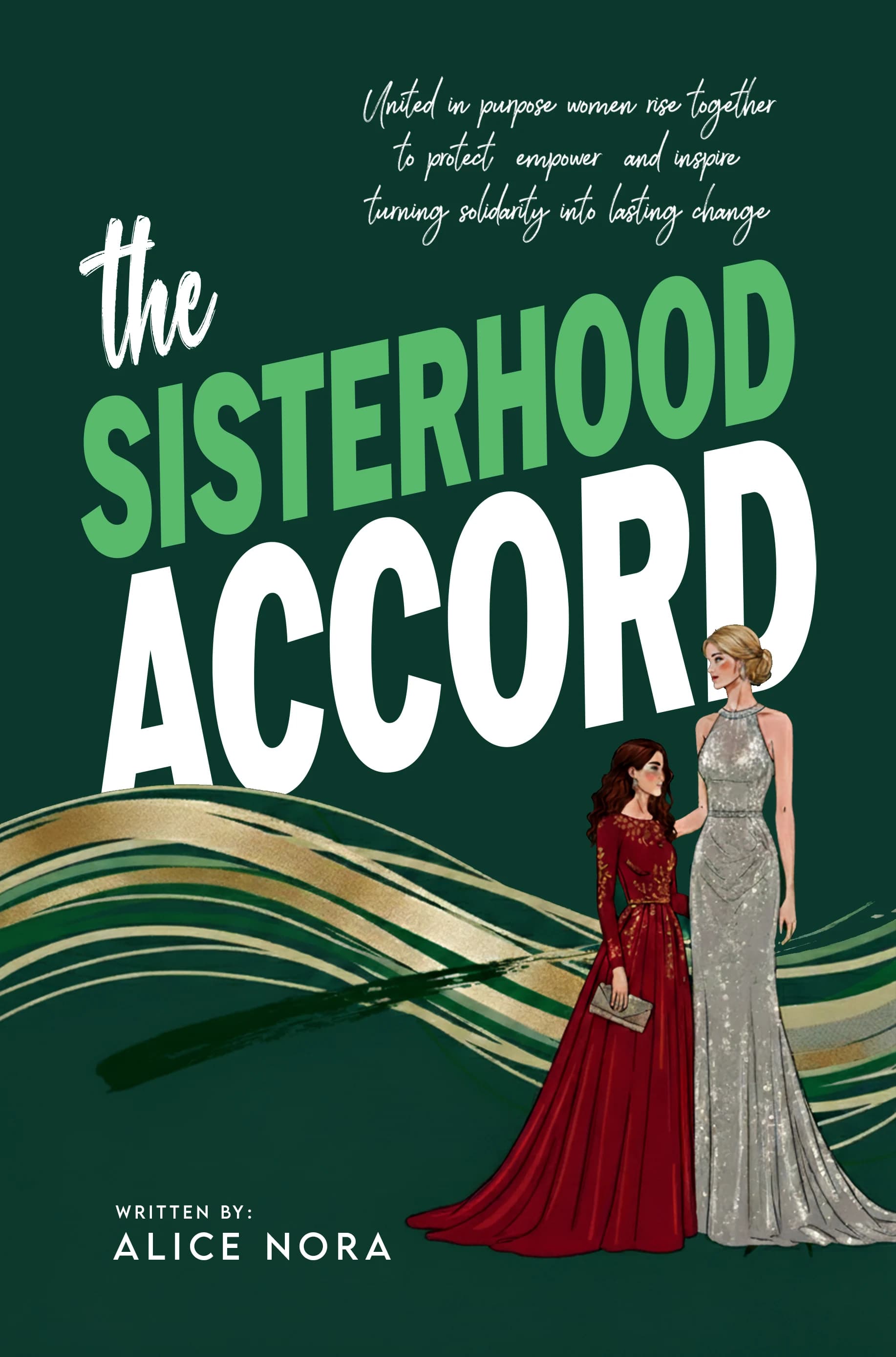 The Sisterhood Accord by Alice Nora — Personal Development book cover design