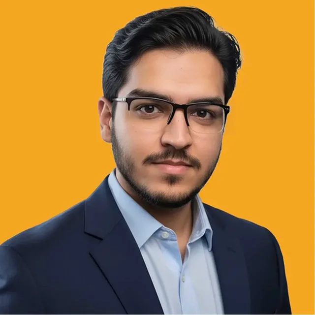 Portrait of Mukaram Hussain, Project Manager at HMD Publishing