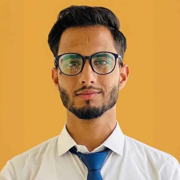 Portrait of Usman, Operations Assistant at HMD Publishing