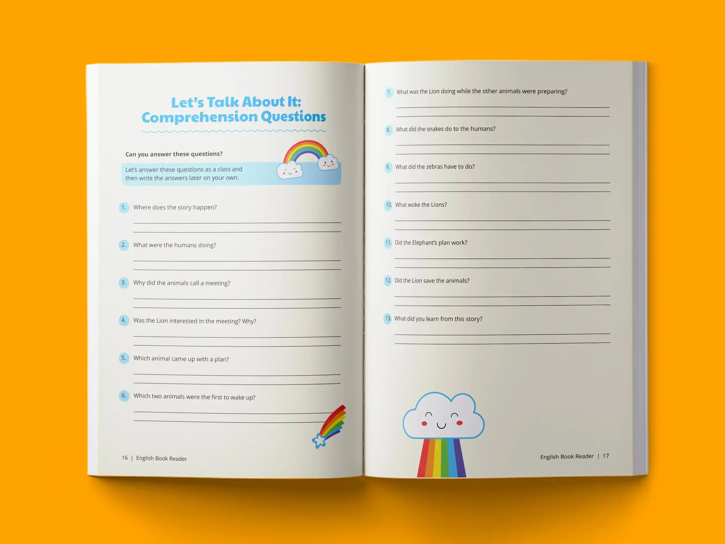book formatting sample for English Book Reader by , showing Children's interior page layout by HMD Publishing