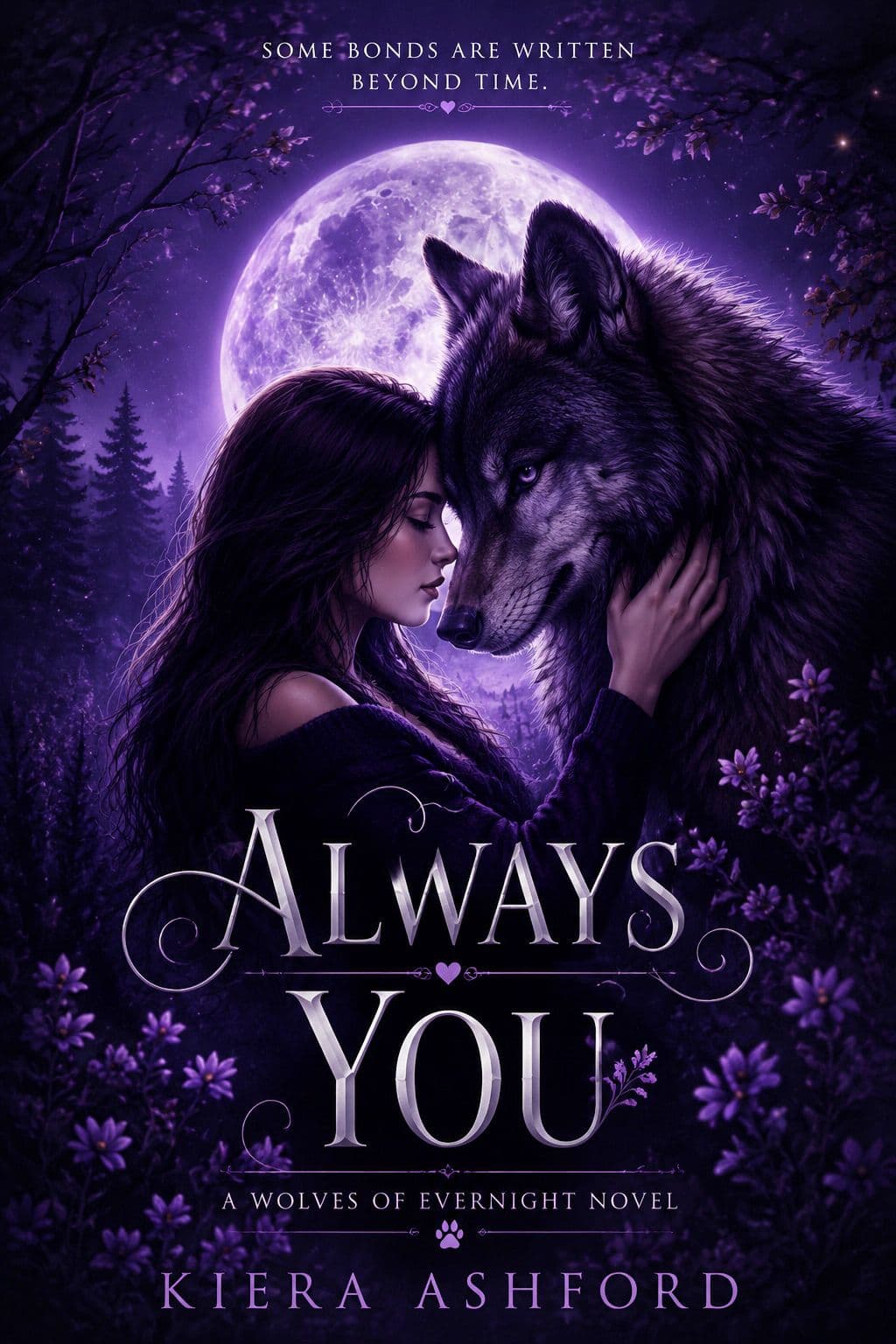 Always You by Kiera Ashford – flat ebook cover design