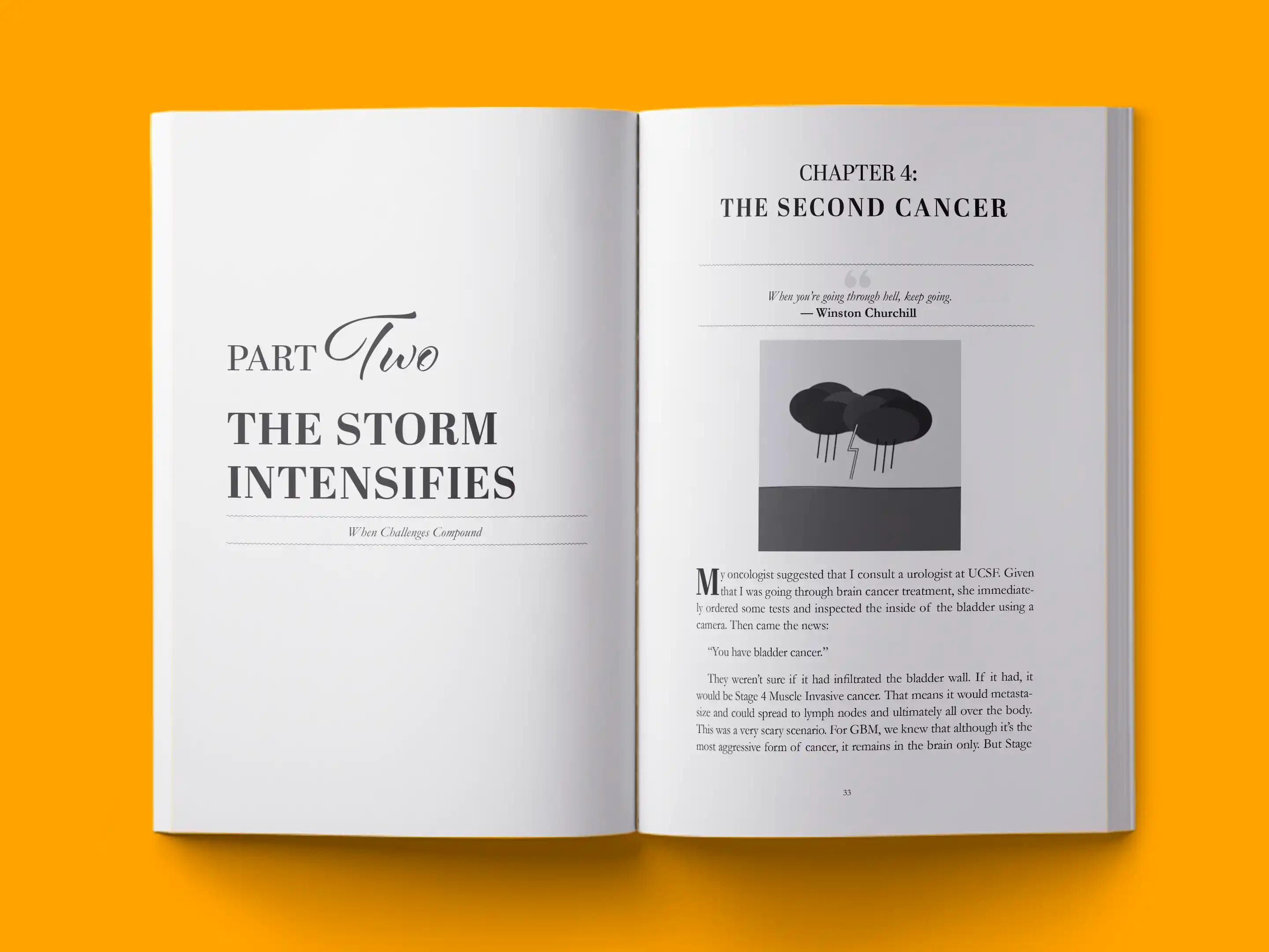 book formatting sample for Radical Healing by , showing Health & Wellness interior page layout by HMD Publishing