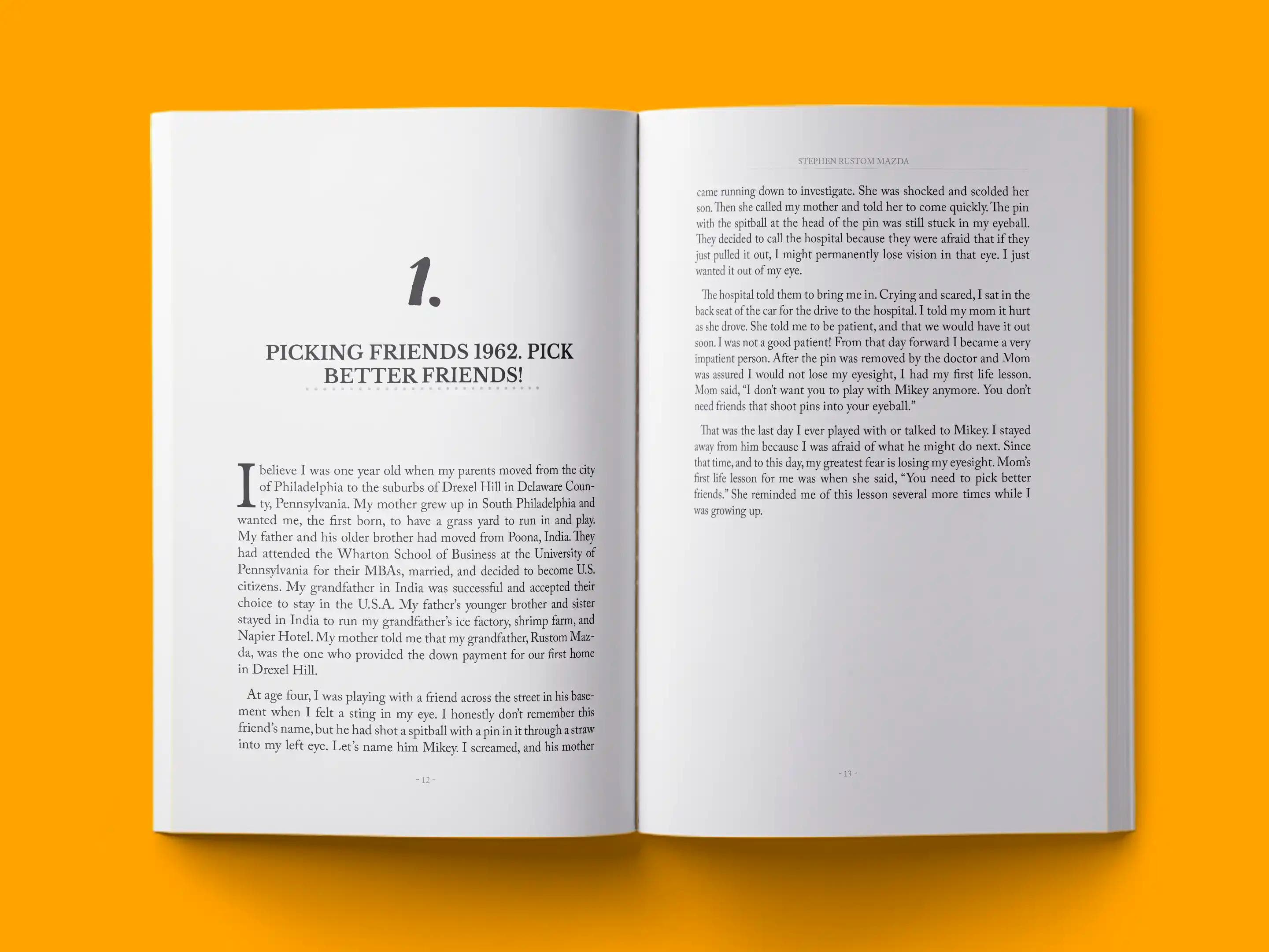 book formatting sample for LOVE & 401(k) by , showing Non-Fiction interior page layout by HMD Publishing