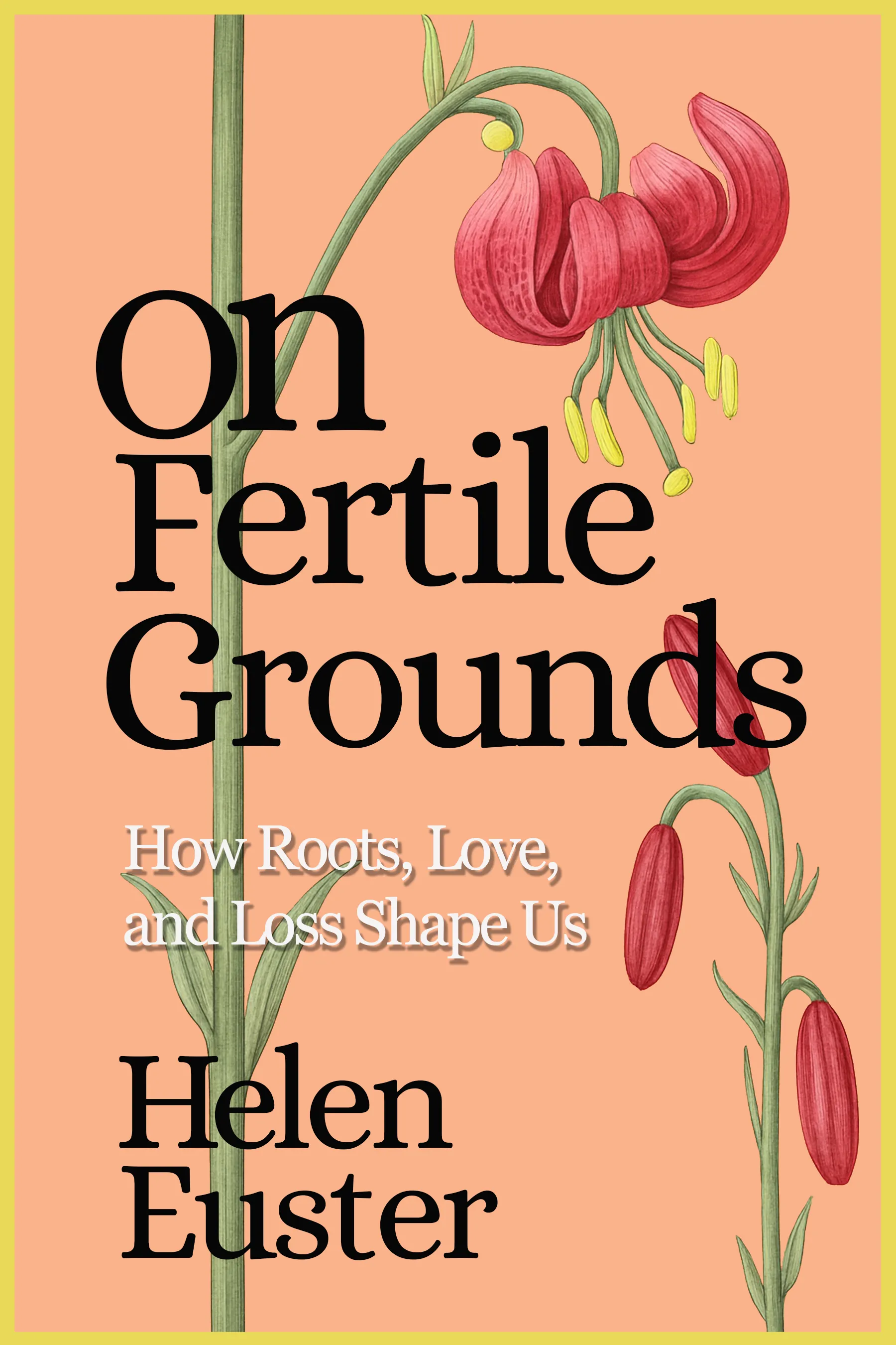 book cover design for On Fertile Grounds by Helen Euster, a Self-Help non-fiction portfolio project by HMD Publishing