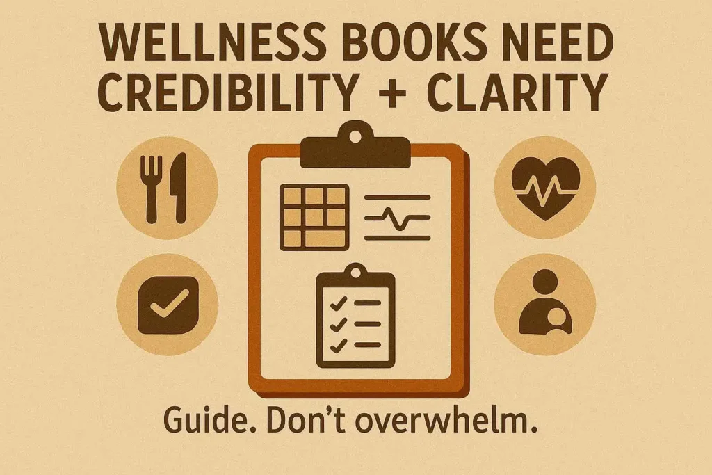 Bestselling health and wellness books on Amazon KDP with covers highlighting specific niches and solution-based approaches