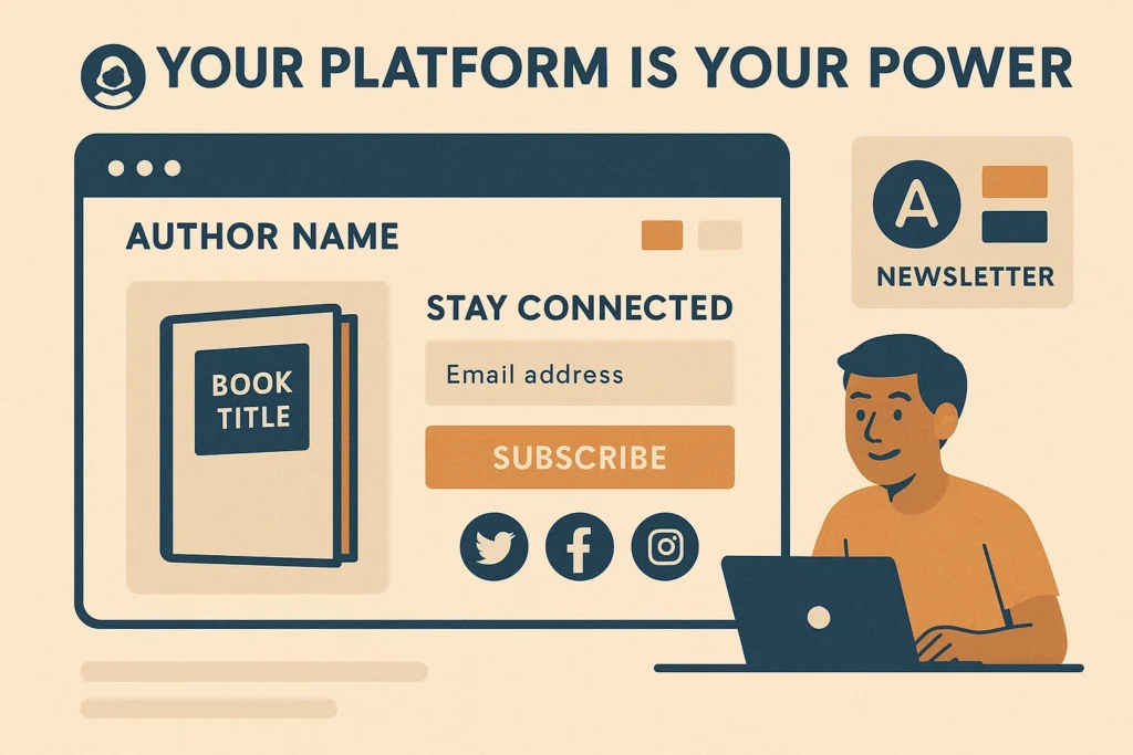 Successful book launch event with engaged readers, book reviewers, and book influencers creating buzz that drives book sales through professional promotion.
