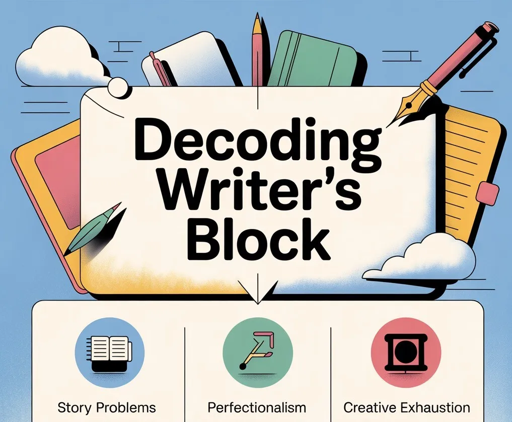 Writer's Block infographic