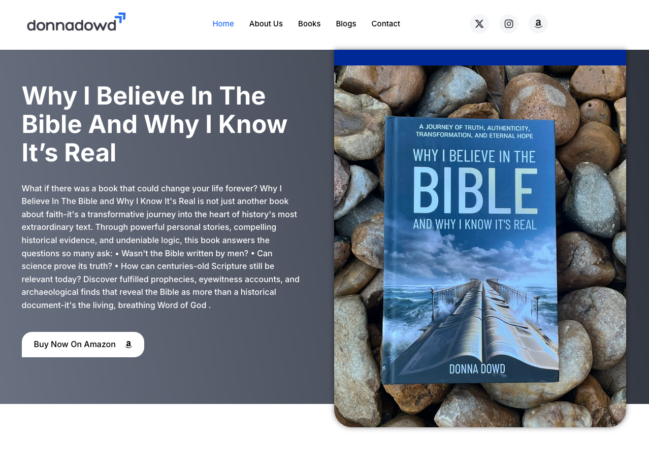 Author Website Design Mockup 2
